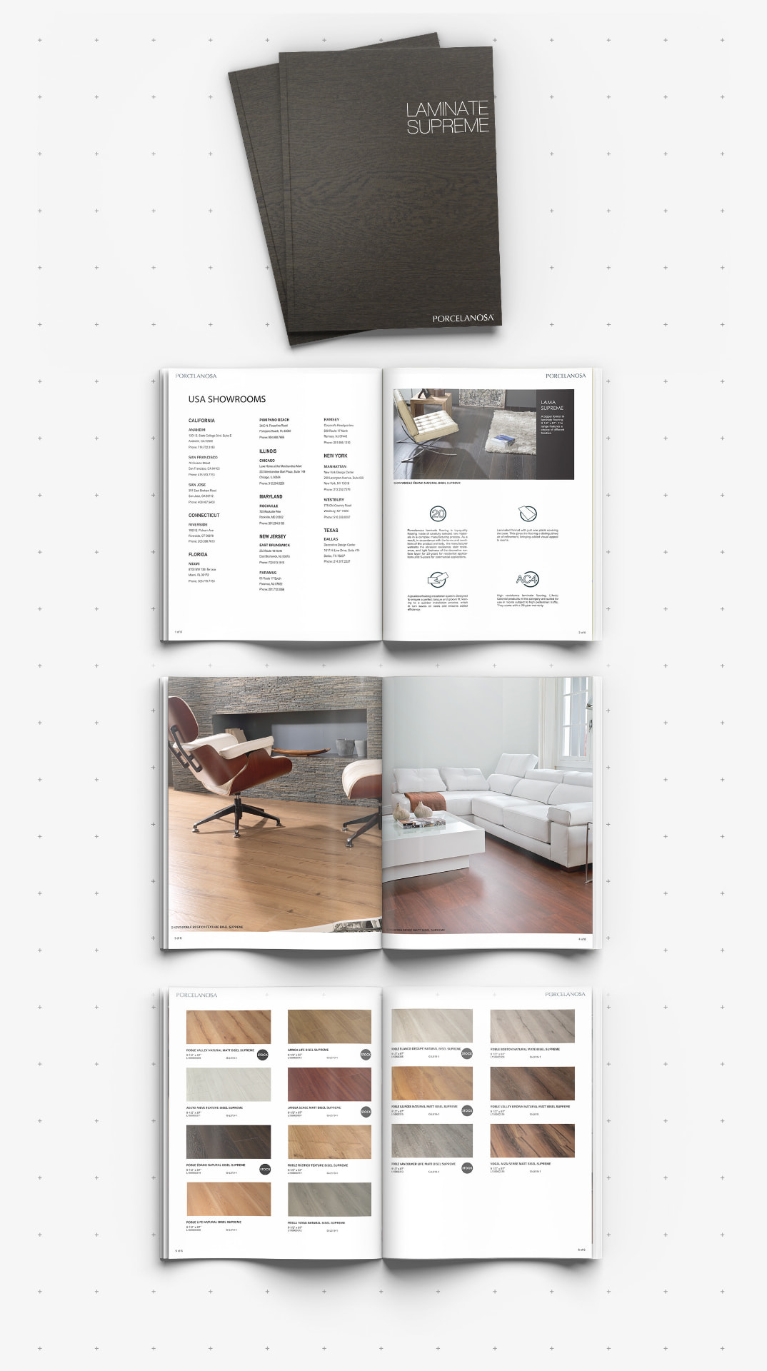 Porcelanosa product catalog portfolio example
